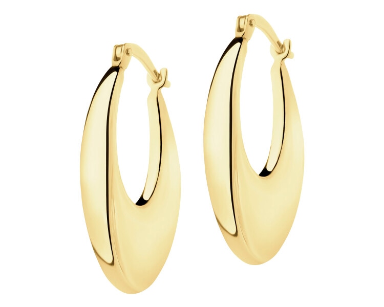 8 K Yellow Gold Dangling Earring 