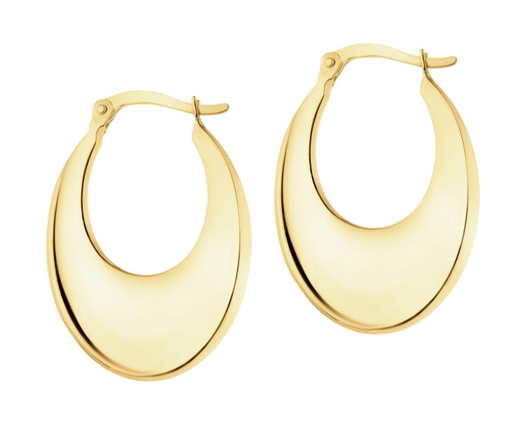 8 K Yellow Gold Dangling Earring 