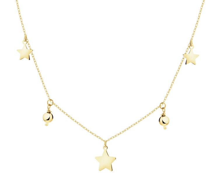 14 K Yellow Gold Necklace 