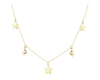 14 K Yellow Gold Necklace 