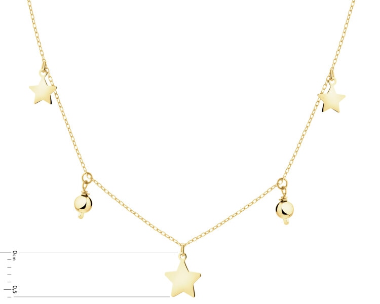 14 K Yellow Gold Necklace 