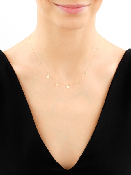 14 K Yellow Gold Necklace 