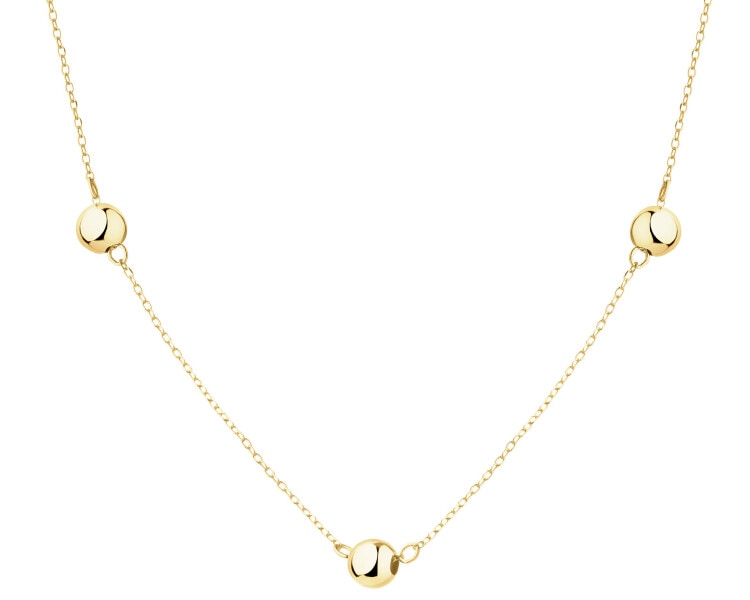 14 K Yellow Gold Necklace 