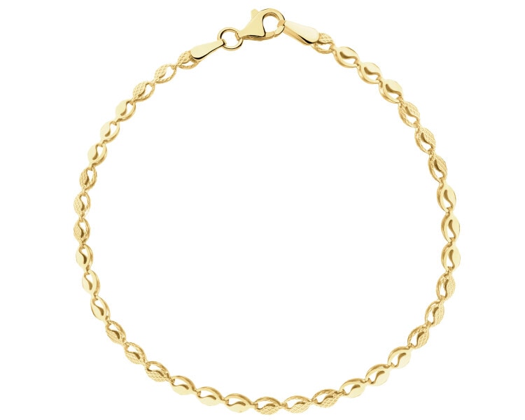 8 K Yellow Gold Bracelet 