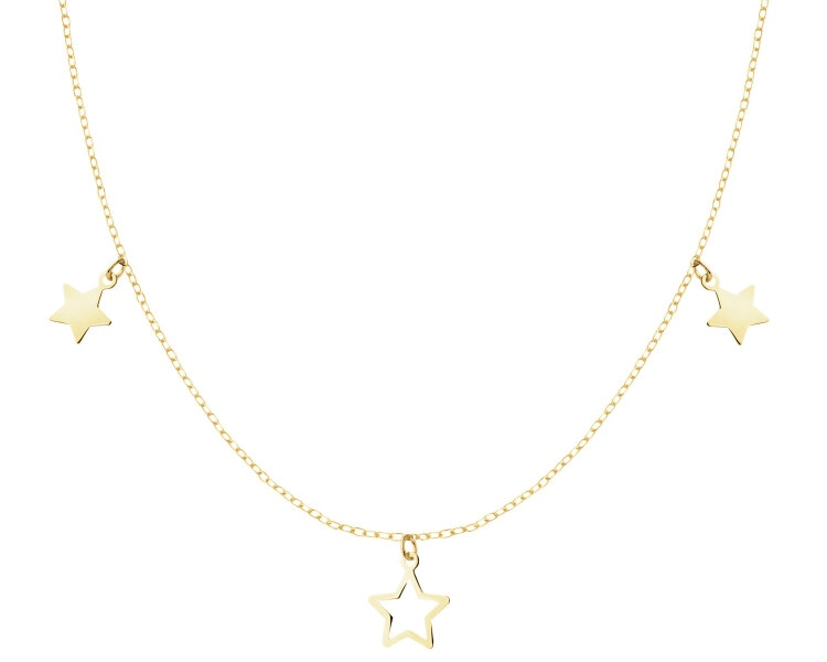 14 K Yellow Gold Necklace 