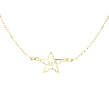 14 K Yellow Gold Necklace 