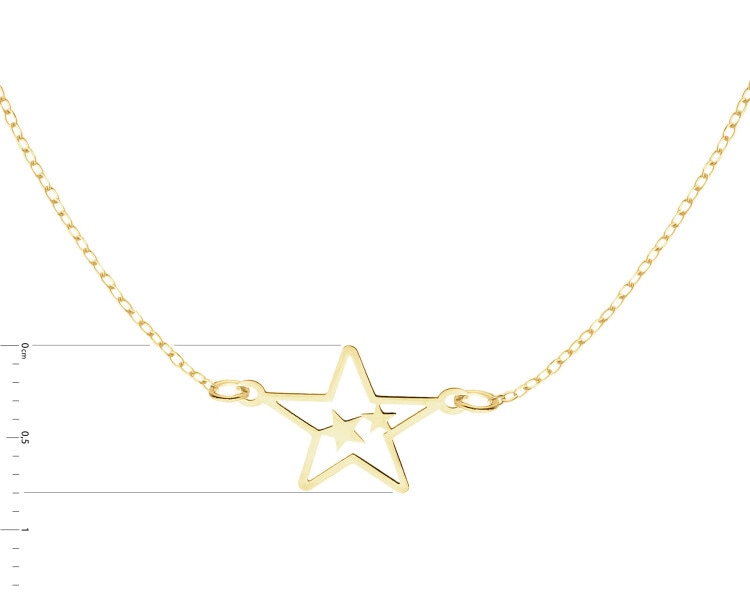 14 K Yellow Gold Necklace 