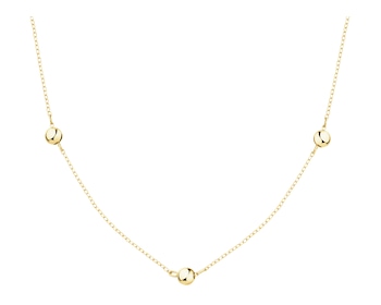 14 K Yellow Gold Necklace 