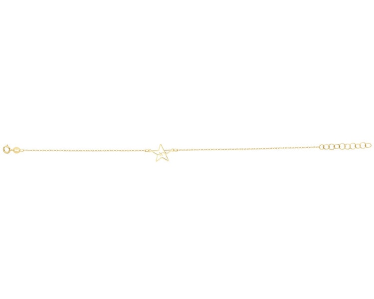 14 K Yellow Gold Bracelet 