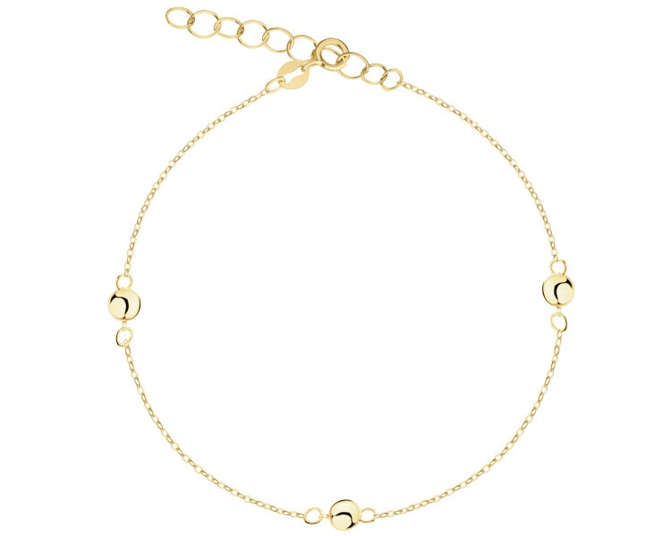 14 K Yellow Gold Bracelet 