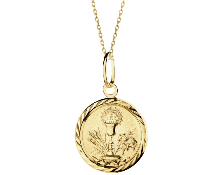 14 K Yellow Gold Pendant 