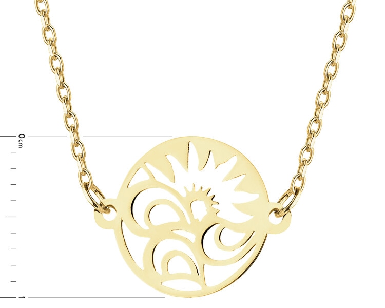 14 K Yellow Gold Necklace