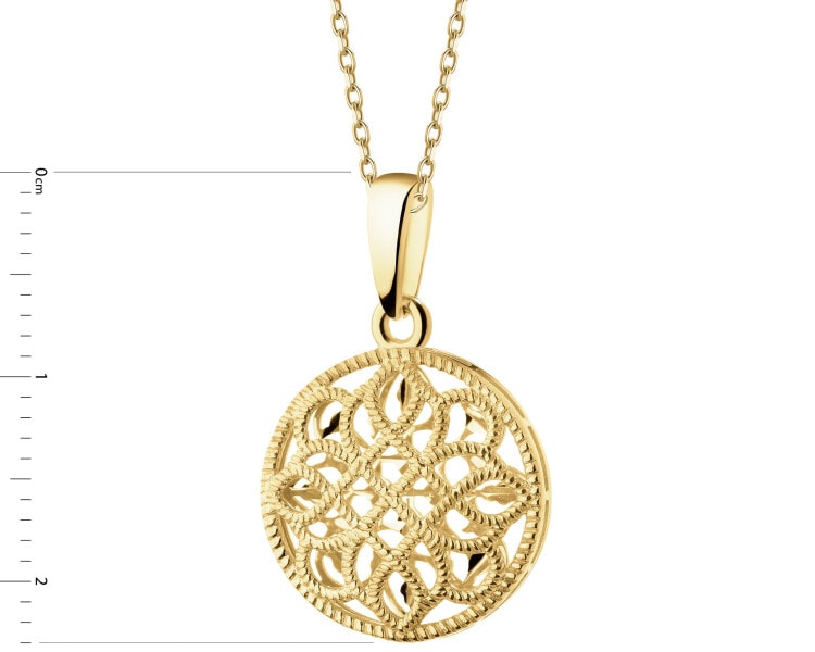 8 K Yellow Gold Pendant