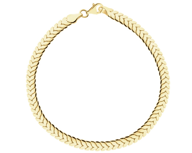 14 K Yellow Gold Bracelet 