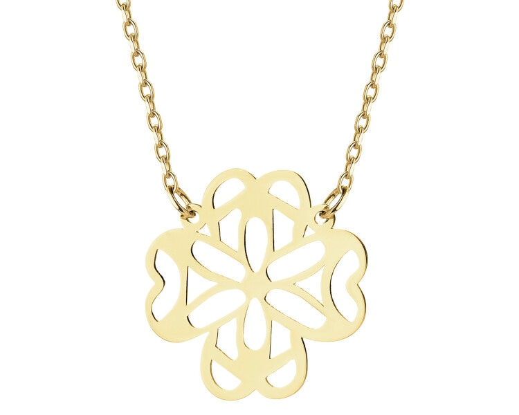 14 K Yellow Gold Necklace 