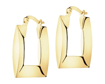 8 K Yellow Gold Dangling Earring 