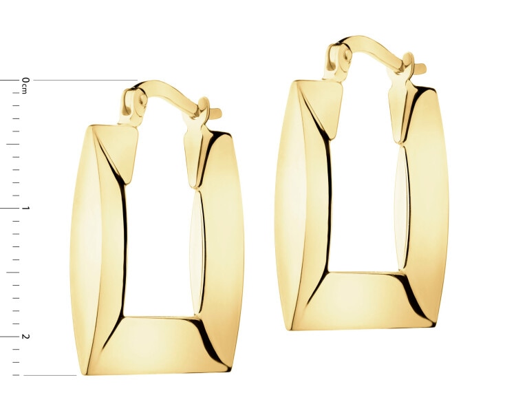 8 K Yellow Gold Dangling Earring