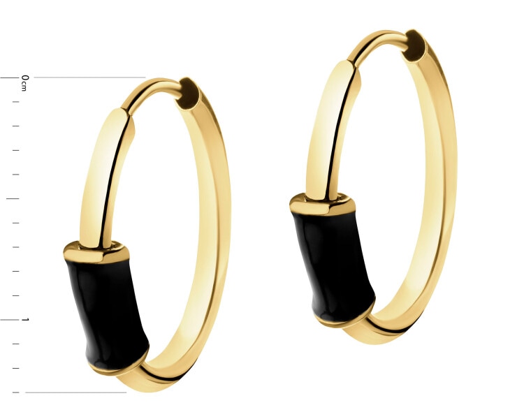 14 K Yellow Gold Hoop Earring
