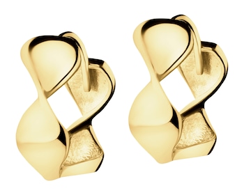 8 K Yellow Gold Earrings 