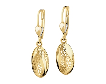 14 K Yellow Gold Dangling Earring