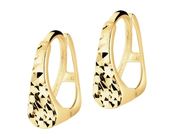 14 K Yellow Gold Earrings 