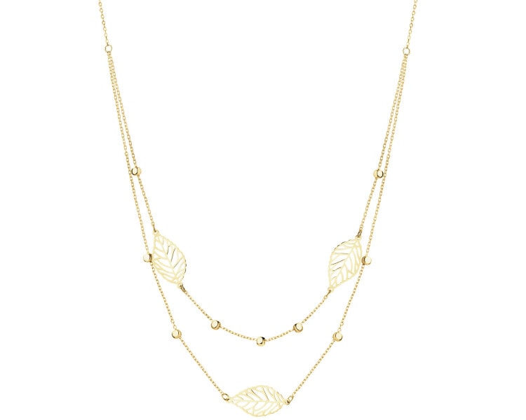 8 K Yellow Gold Necklace