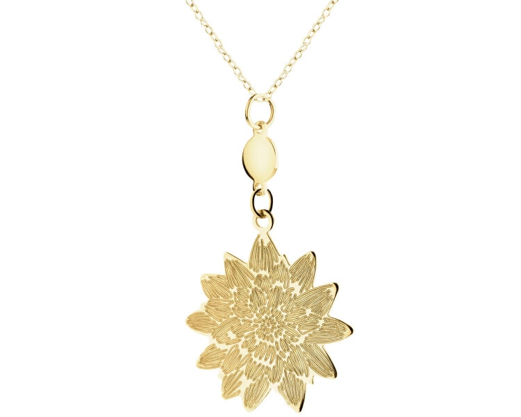 14 K Yellow Gold Necklace 