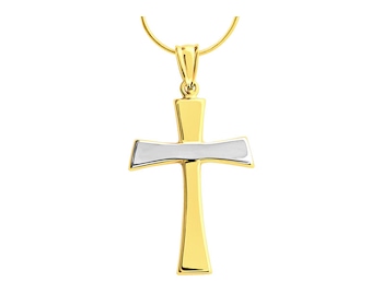 Gold pendant - cross