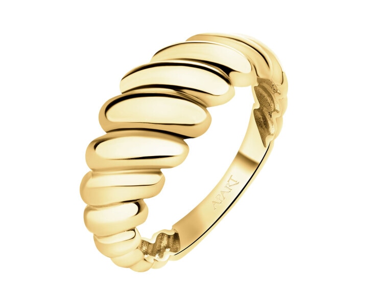 8 K Yellow Gold Ring 