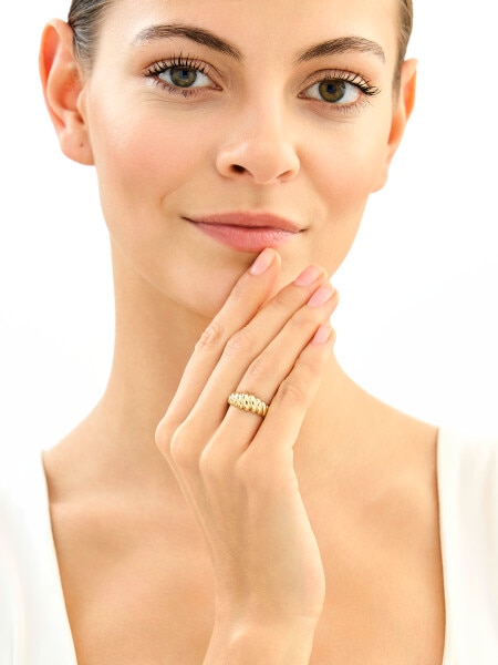 8 K Yellow Gold Ring 