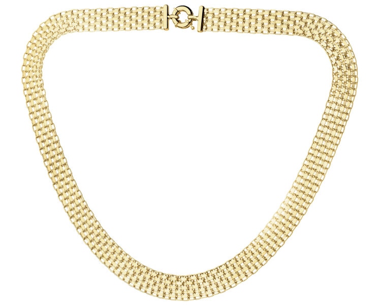 8 K Yellow Gold Necklace