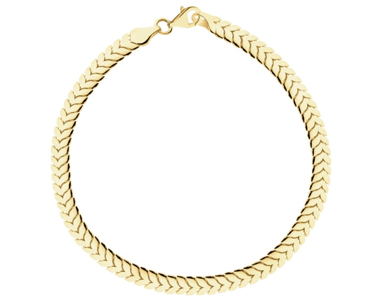 8 K Yellow Gold Bracelet 