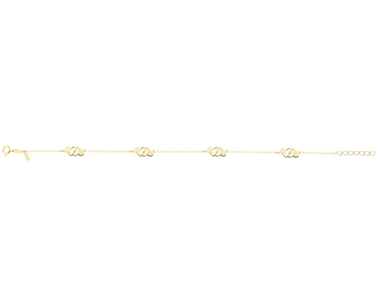 9 K Yellow Gold Bracelet 