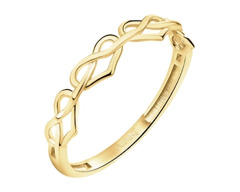 14 K Yellow Gold Band Ring 