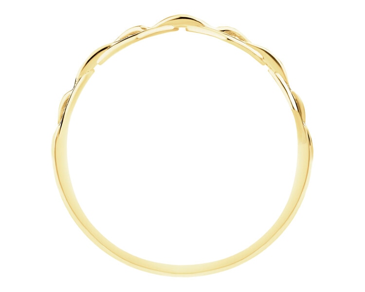 14 K Yellow Gold Band Ring 