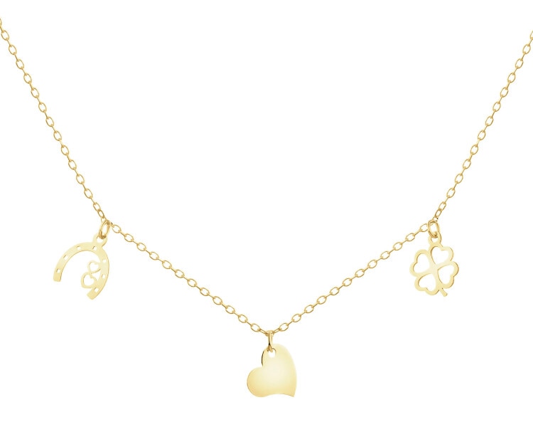 14 K Yellow Gold Necklace