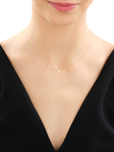 14 K Yellow Gold Necklace