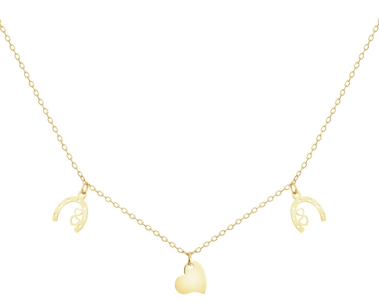 14 K Yellow Gold Necklace 