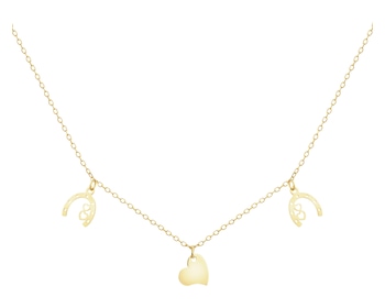 14 K Yellow Gold Necklace 