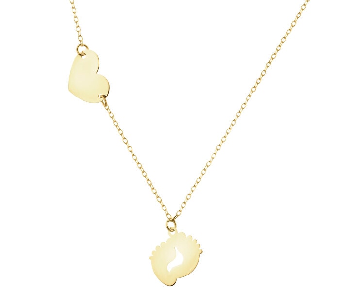 14 K Yellow Gold Necklace 