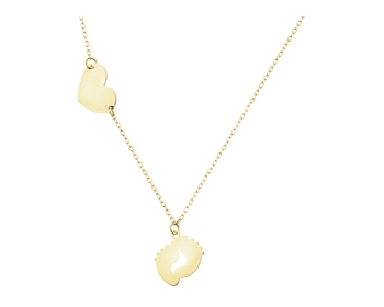 14 K Yellow Gold Necklace 