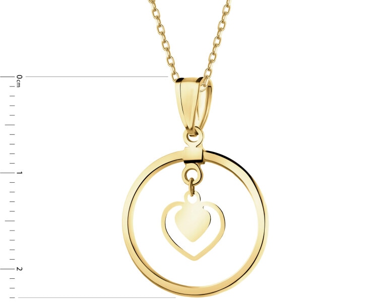 9 K Yellow Gold Pendant