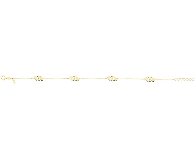 14 K Yellow Gold Bracelet 