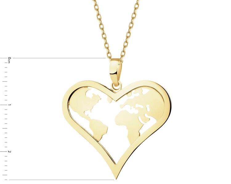 9 K Yellow Gold Pendant