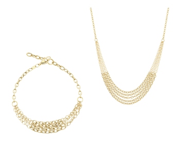 14 K Yellow Gold Set