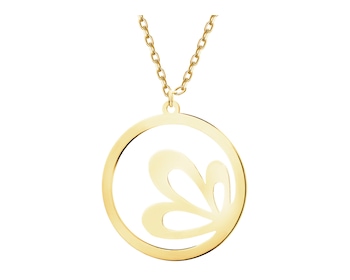 14 K Yellow Gold Necklace 