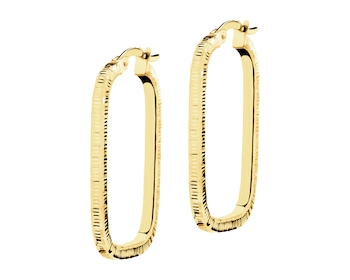 9 K Yellow Gold Dangling Earring