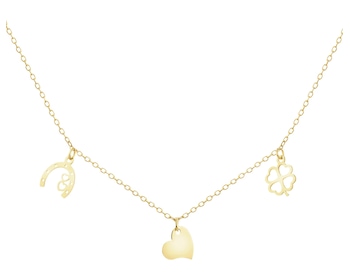 14 K Yellow Gold Necklace