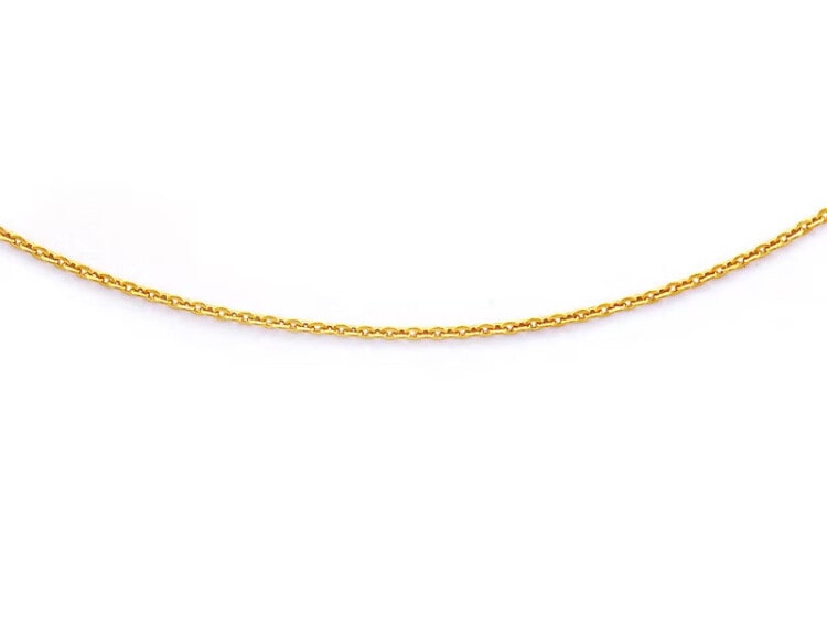 Gold neck chain