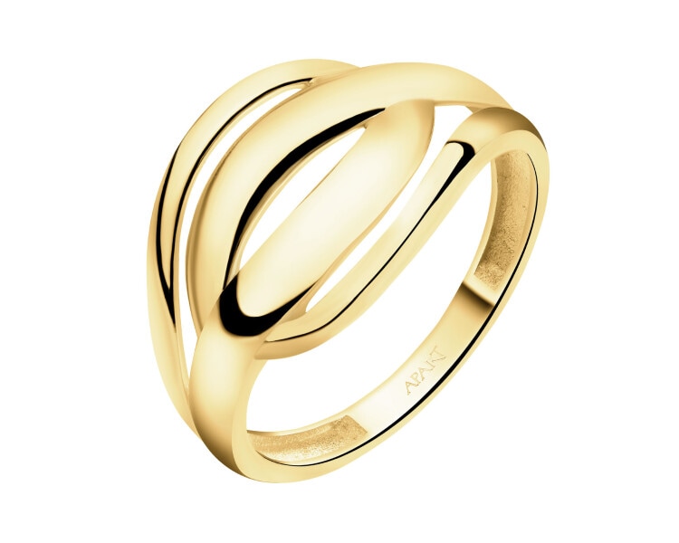 8 K Yellow Gold Ring 